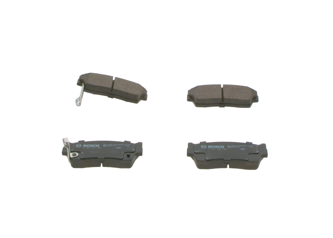 Kit de plaquettes de frein, frein à disque BOSCH 21 502 évaluation