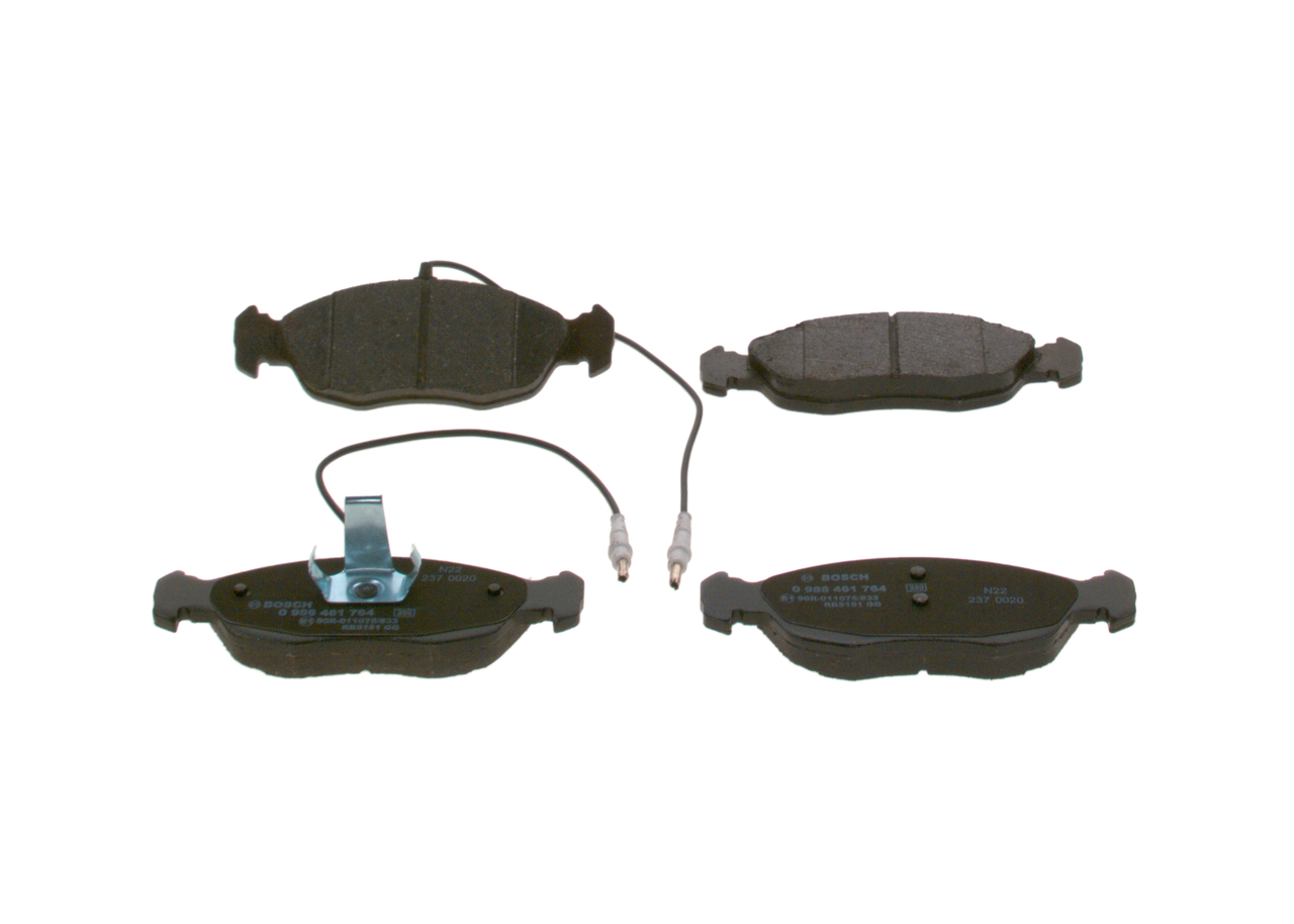 BP612 BOSCH 0 986 461 764 Bromsbelägg