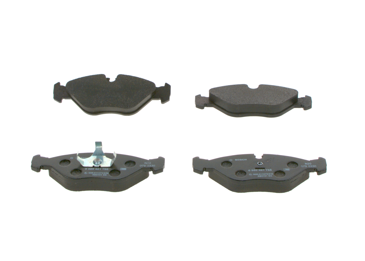 BP614 BOSCH 0 986 461 766 Plaquettes de frein
