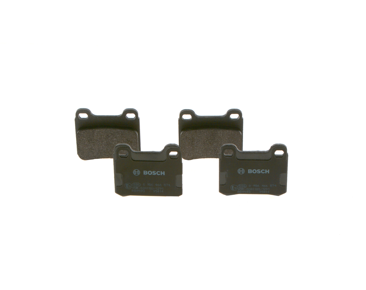 BP-MB-R10 BOSCH 0986466874 Fékbetétek MERCEDES-BENZ 190 1989 ár