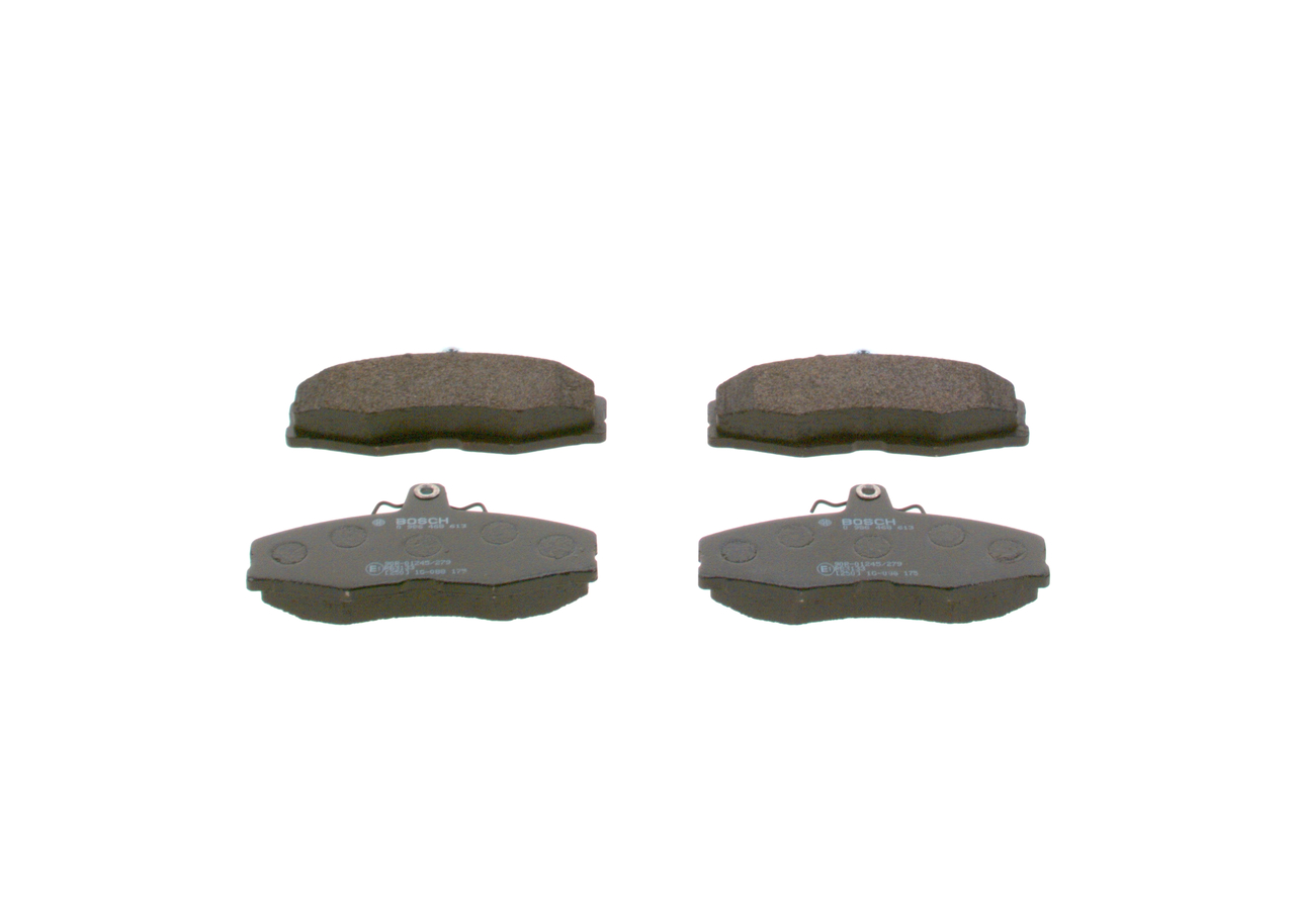 Комплект спирачно феродо, дискови спирачки 5018981 BOSCH 0986468613 FORD, SKODA