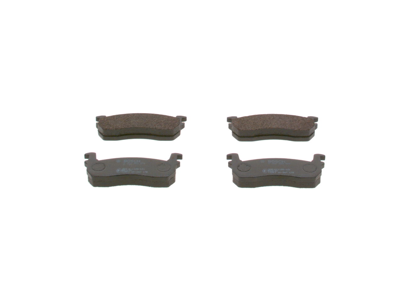 Bremsbeläge 0 986 469 570 BOSCH DA06005B25 NISSAN, INFINITI