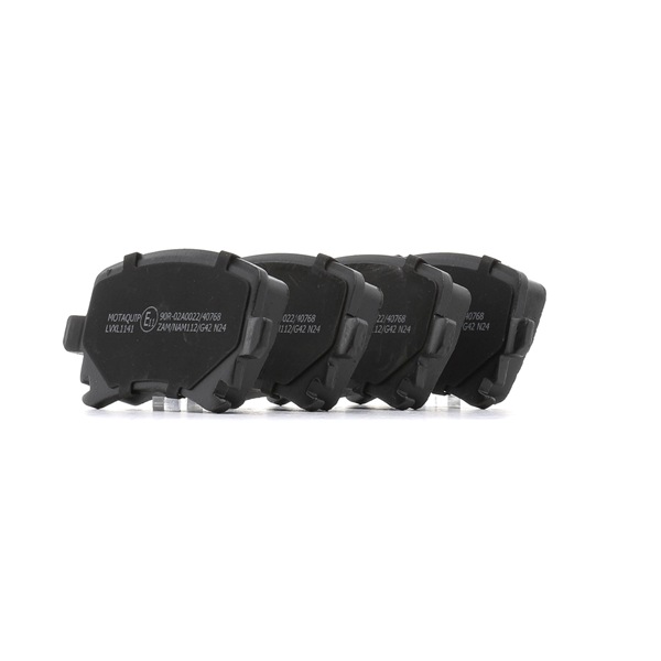 LVXL1141 Remblokken MOTAQUIP 1K0 698 451 S VOLKSWAGEN, AUDI, SEAT, SKODA