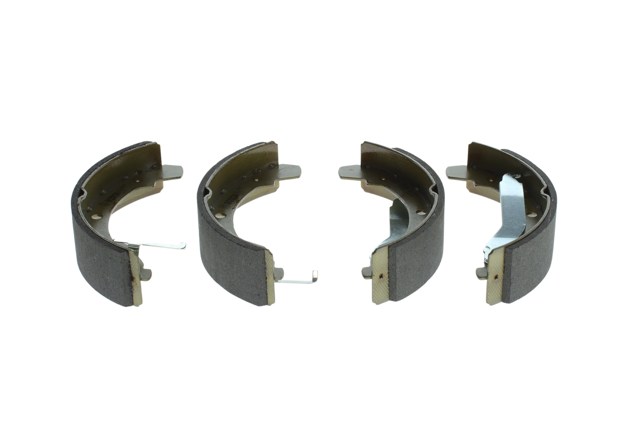 BOSCH 0986487318 Remschoenen set VW LT 35 Flatbed Vrachtwagen 2.4 TD 102 Pk Diesel 1983