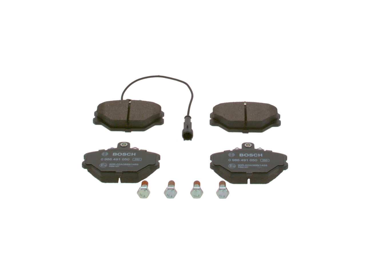 BP778 BOSCH 0 986 491 050 Pastilhas de travão