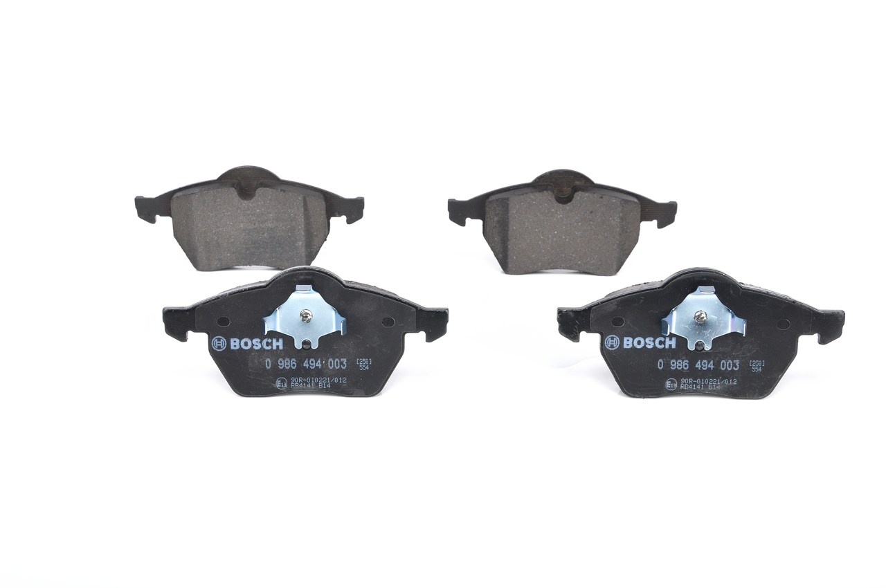 Bremsbeläge 0 986 494 003 BOSCH 95VWX2K021AA FORD, FORD USA, SATURN