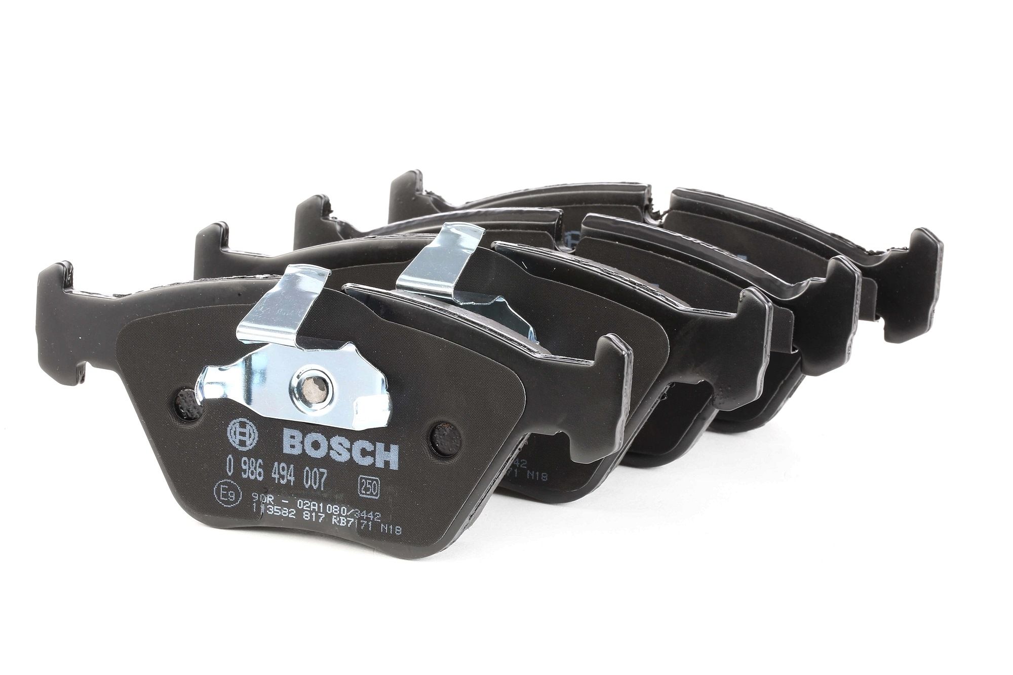 Brake pad set, disc brake BOSCH E9 90R-02A1080/3442 rating
