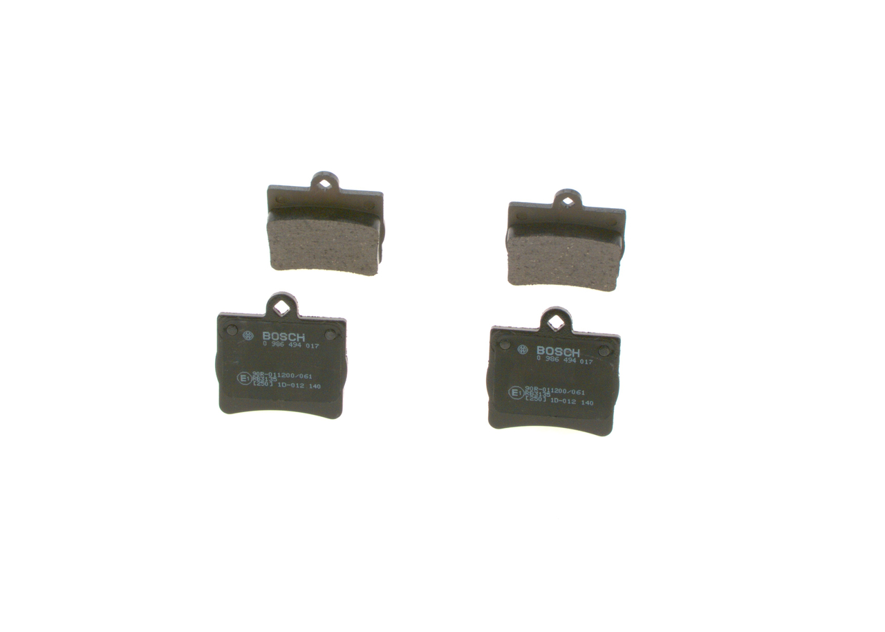 Спирачни накладки BOSCH BP261 оценка