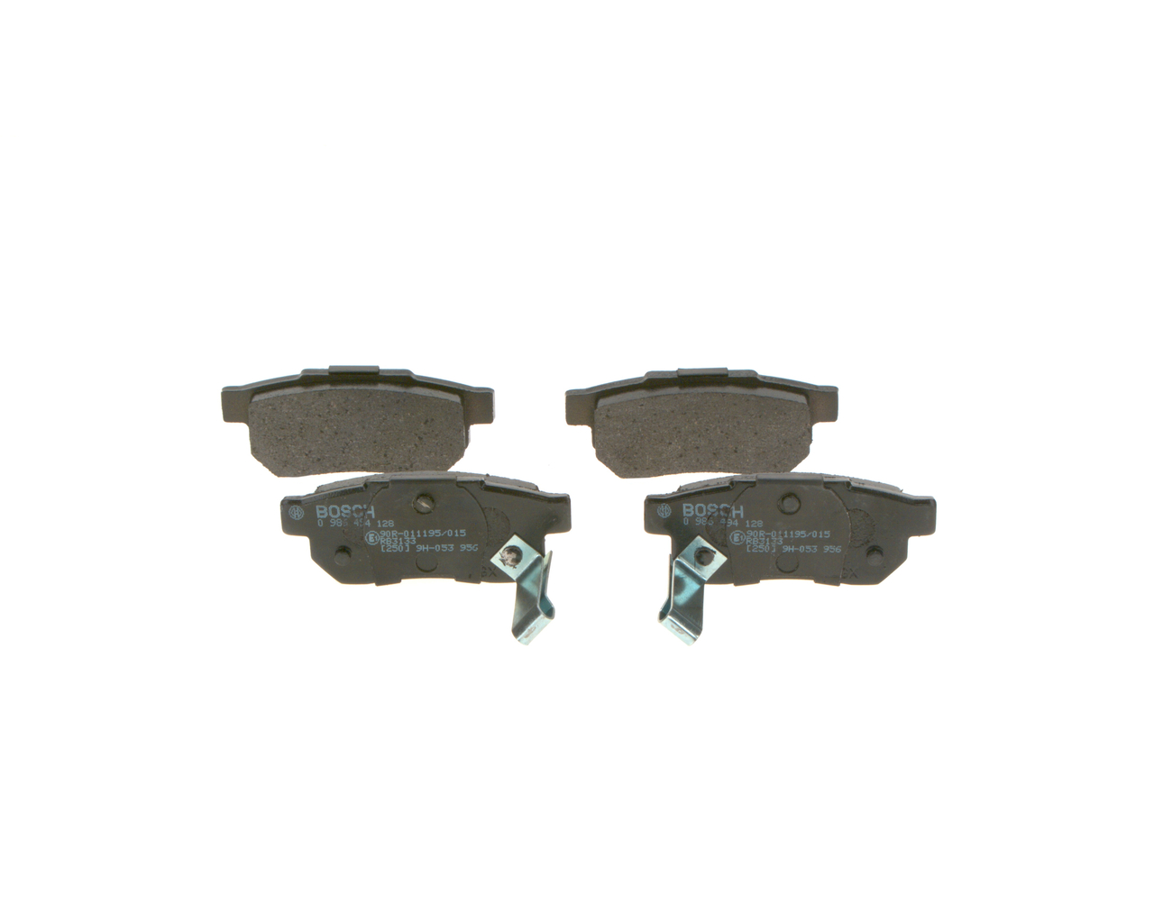 Bremsbeläge 43022-ST3-E01 BOSCH 0986494128 HONDA