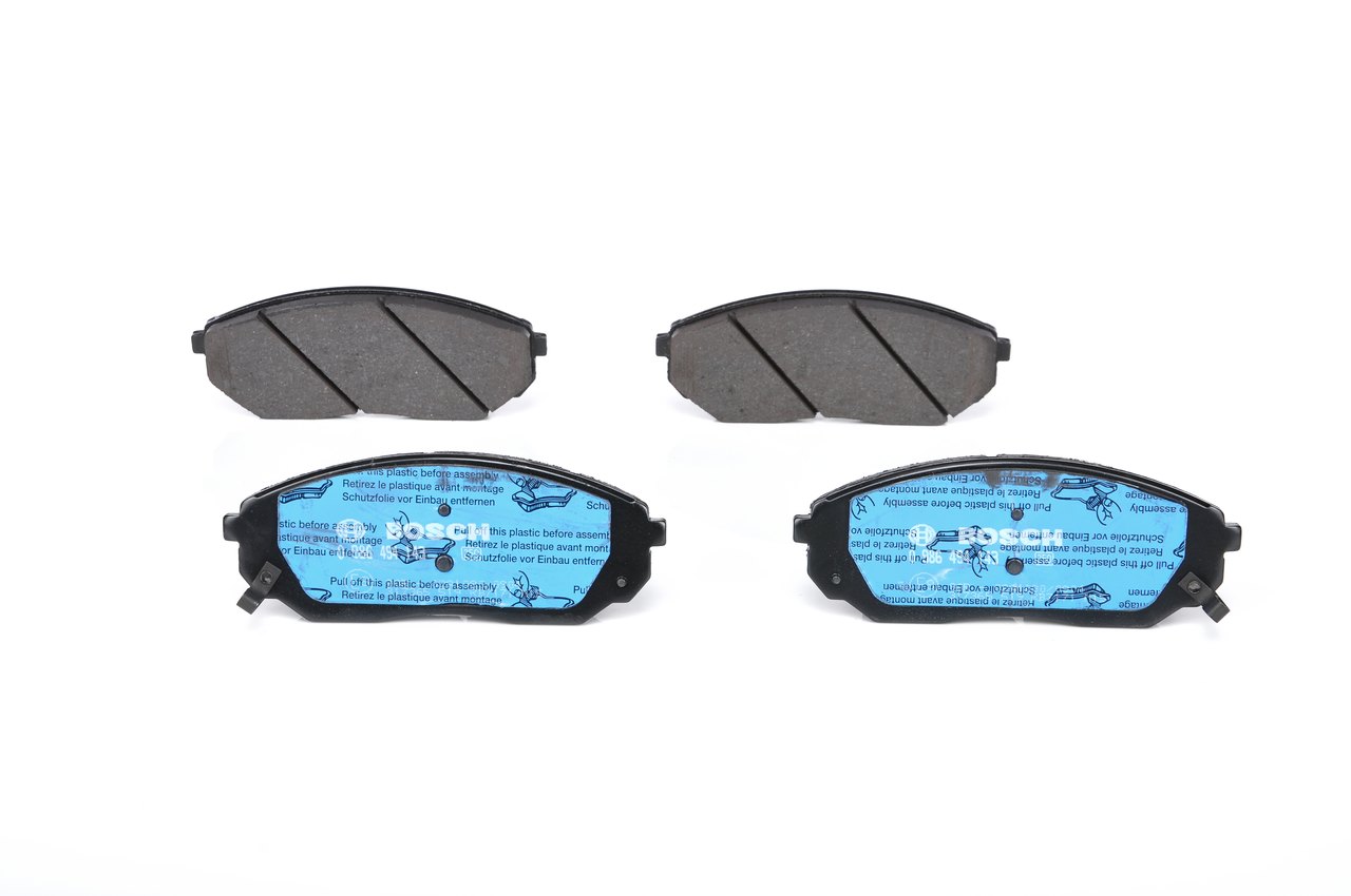 Bremsbeläge 0 986 494 143 BOSCH 581013EE01 HYUNDAI, CITROЁN, MAZDA, KIA