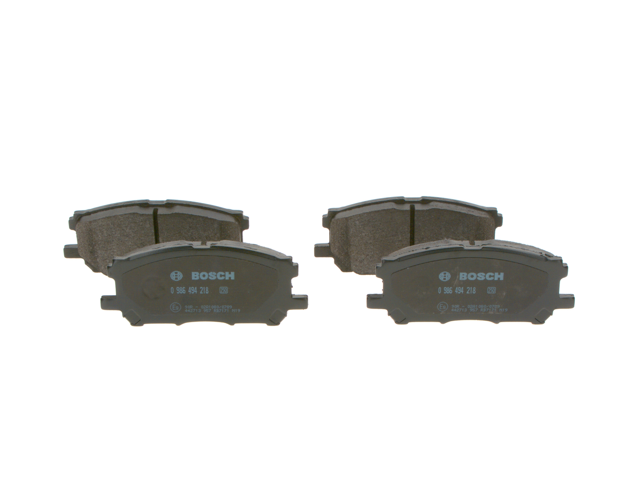 BP1154 BOSCH 0986494218 Bremseklosser Lexus RX XU30 til bak og foran pris