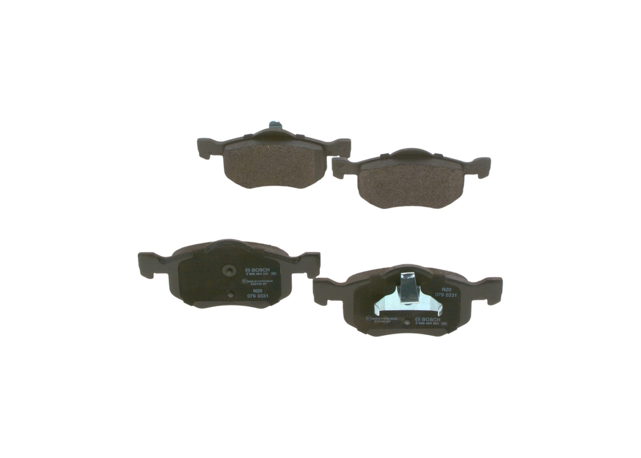 BOSCH BP1269 Bremsbeläge Mazda Tribute EP Kosten