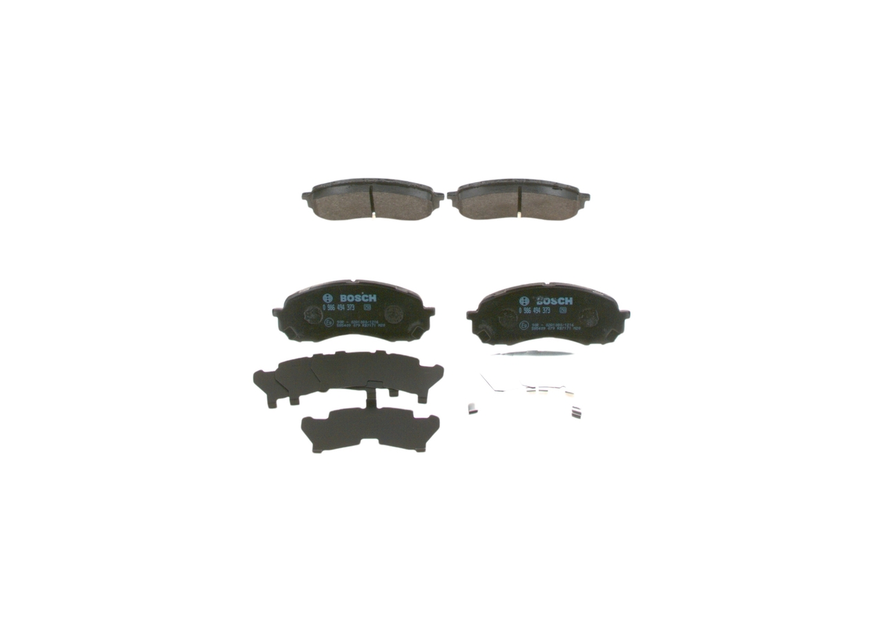 Bremsbeläge 0 986 494 373 BOSCH 26296AE150 SUBARU