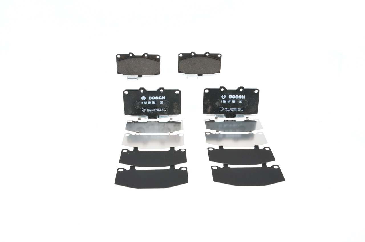 BP1321 BOSCH 0 986 494 398 Brake pad set