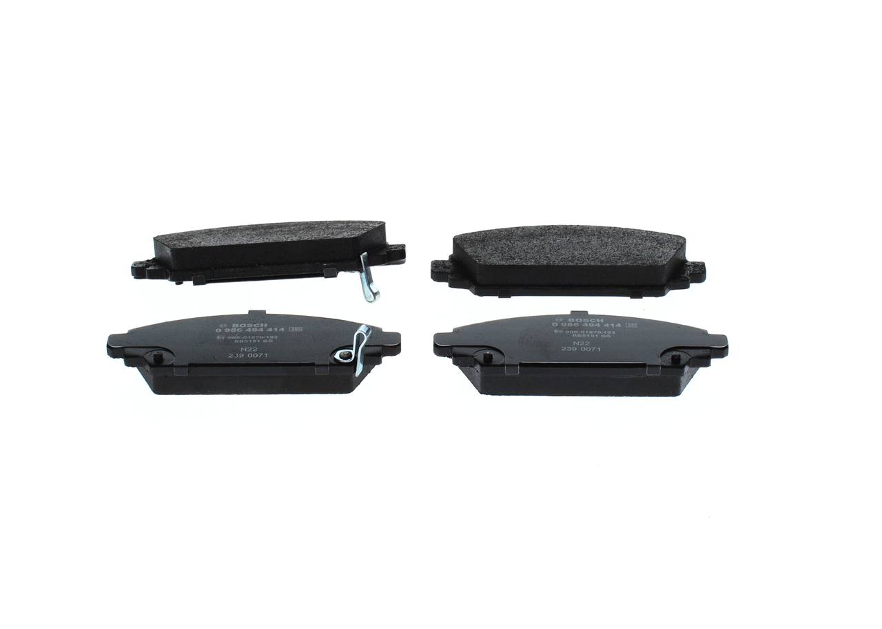 Bremsbeläge 0 986 494 414 BOSCH 45022S1AE61 HONDA