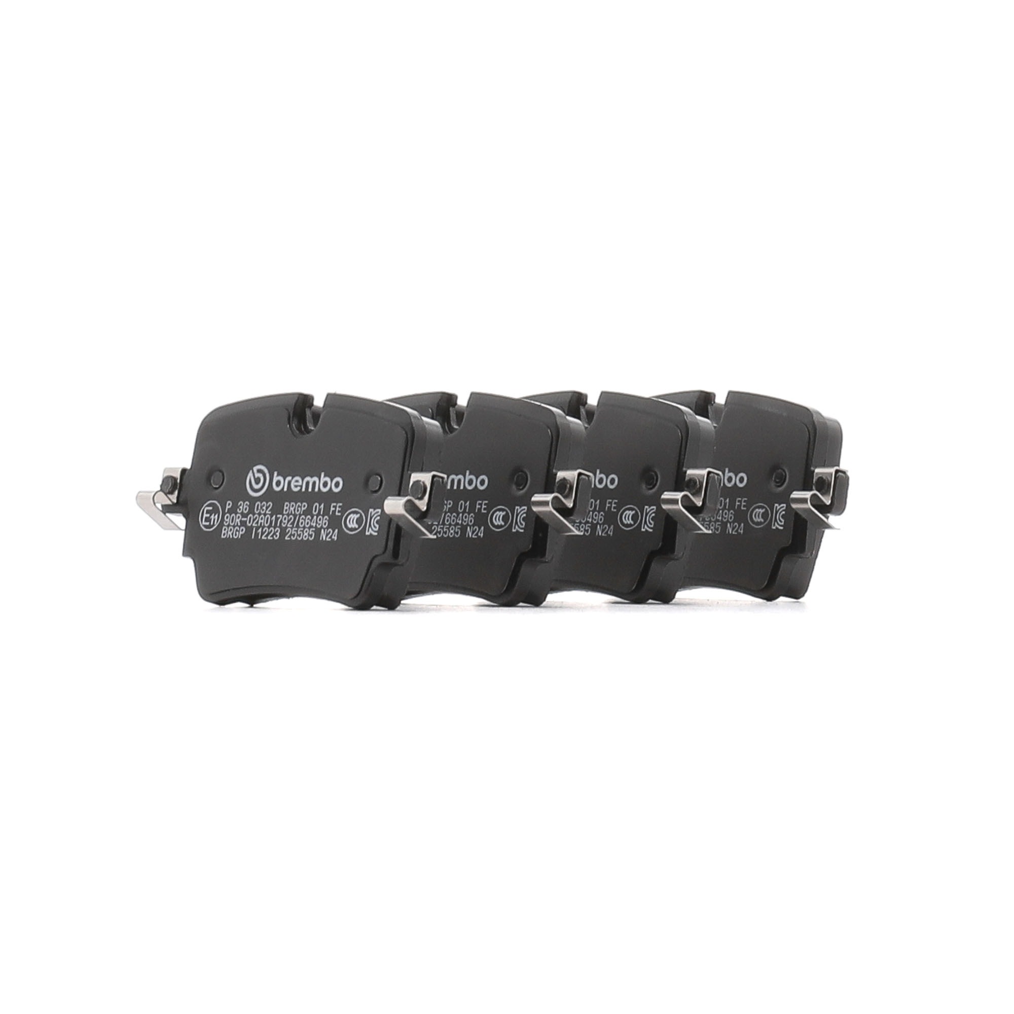 Zestaw klocków hamulcowych, hamulce tarczowe BREMBO D1752 8980 oceny