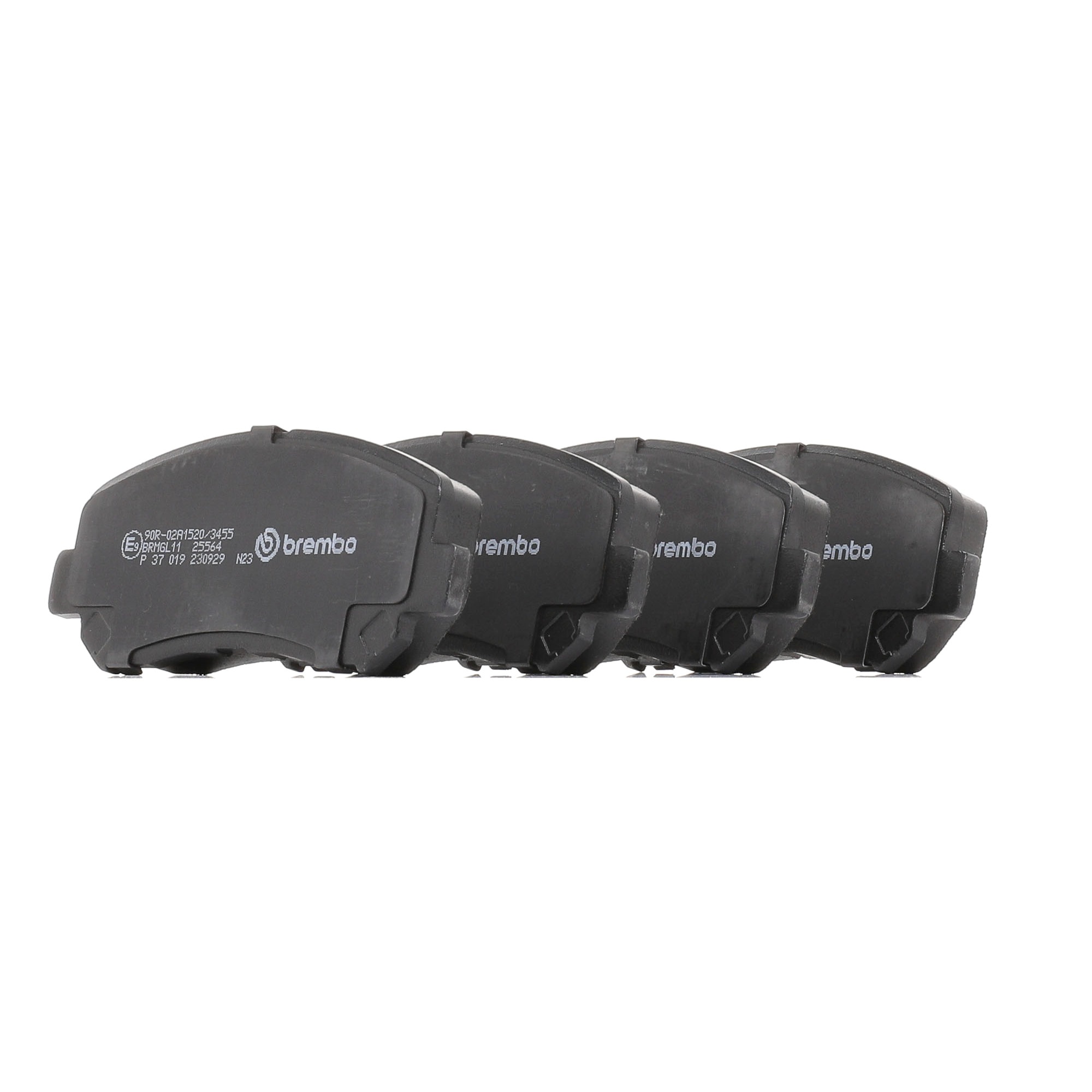 Комплект спирачно феродо, дискови спирачки 25564 BREMBO P37019
