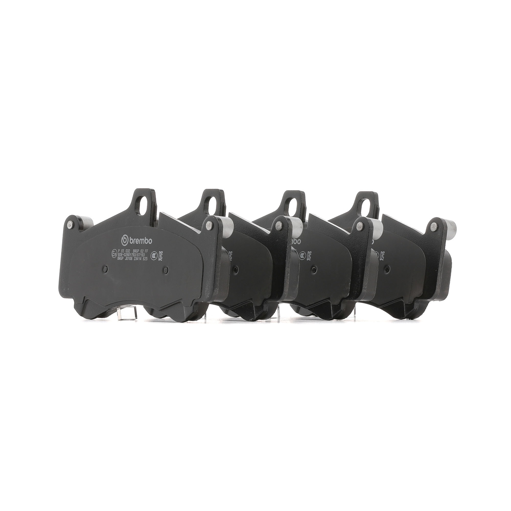 Plaquettes de frein 4S0698451AJ BREMBO P65032 VOLKSWAGEN, AUDI, RAM, LAMBORGHINI