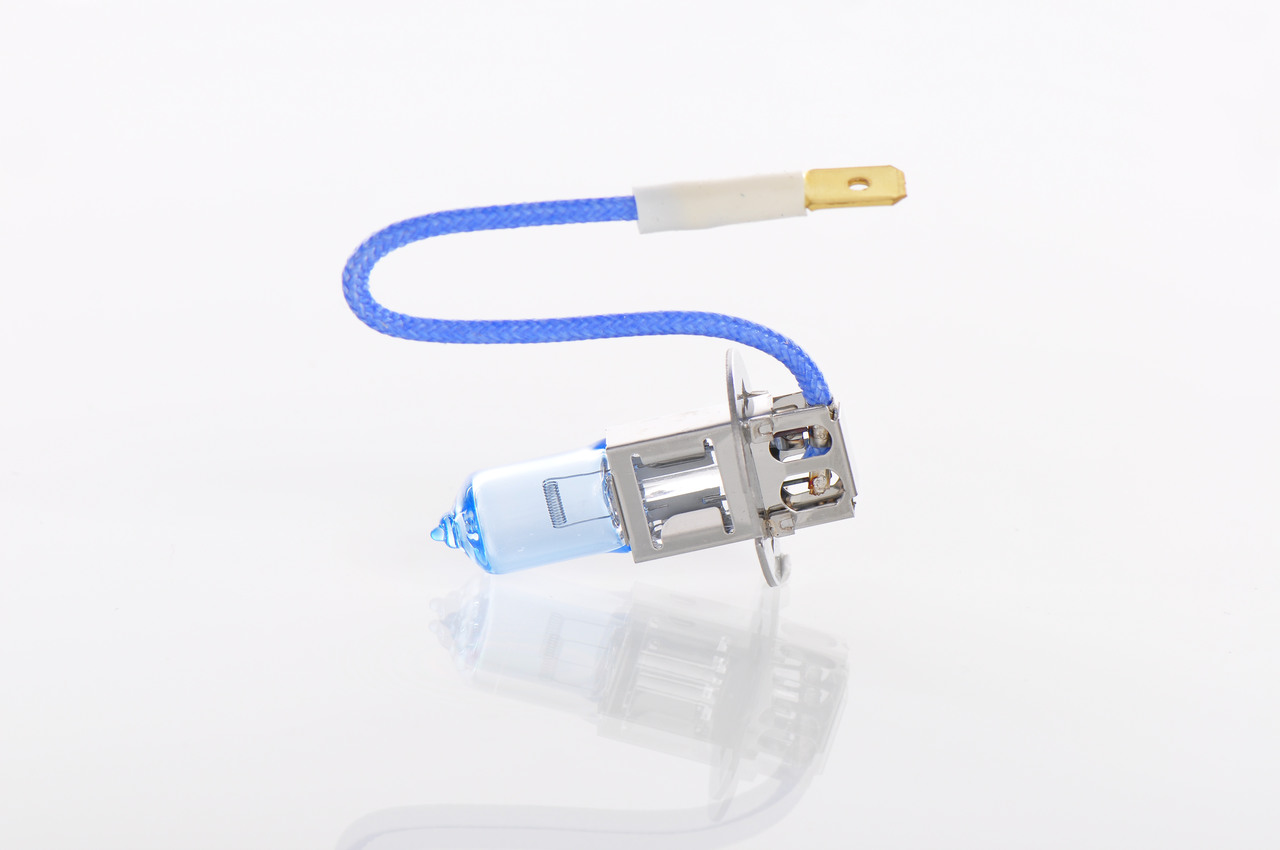 Pære, fjernlys H3 12V 55W PK22s, Halogen 1 987 302 035 VW GOLF, PASSAT, POLO