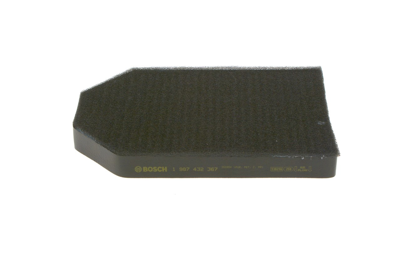 Interieurfilter 4D0898438A BOSCH 1987432367 VOLKSWAGEN, AUDI, SKODA, SEAT, CUPRA