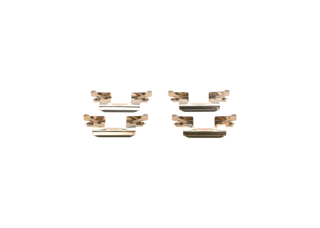 AP534 BOSCH 1987474479 Ford Fiesta Mk5 Saloon Brake pad fitting kit