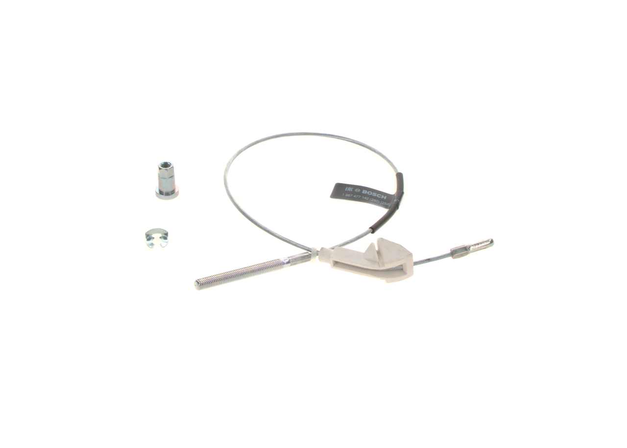 Handbremsseil 1 987 477 142 BOSCH 90375403 OPEL, VAUXHALL, BEDFORD