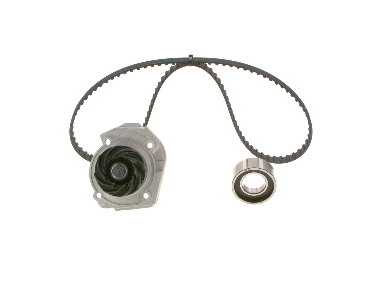 BOSCH 1 987 948 796 Distributieriem set + waterpomp Lengte: 991mm, Breedte 2 [mm]: 15mm