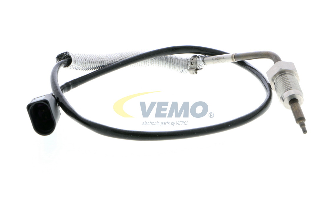 Abgastemperatursensor V10-72-1352 VEMO 04L906088HT VW, AUDI, SKODA, SEAT, PORSCHE