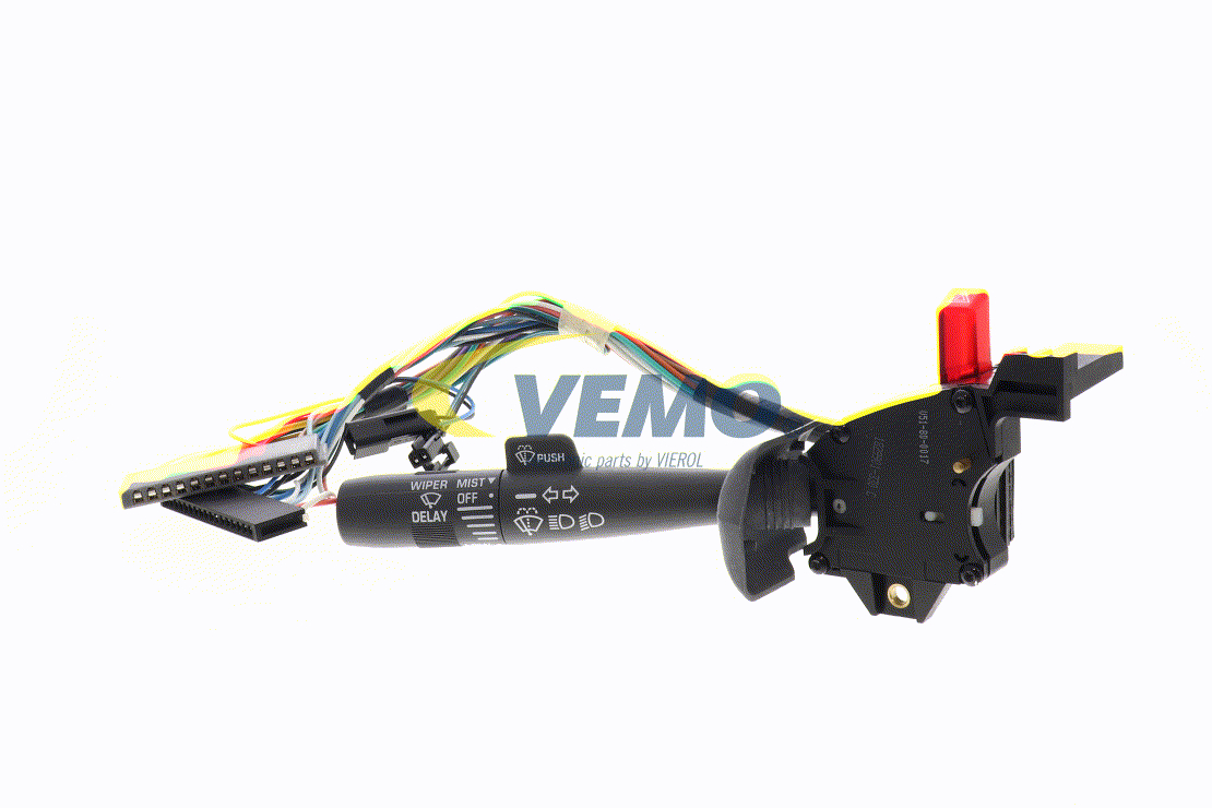 VEMO V51-80-0017 Rattstångsbrytare med blink, med spol-torkfunktion