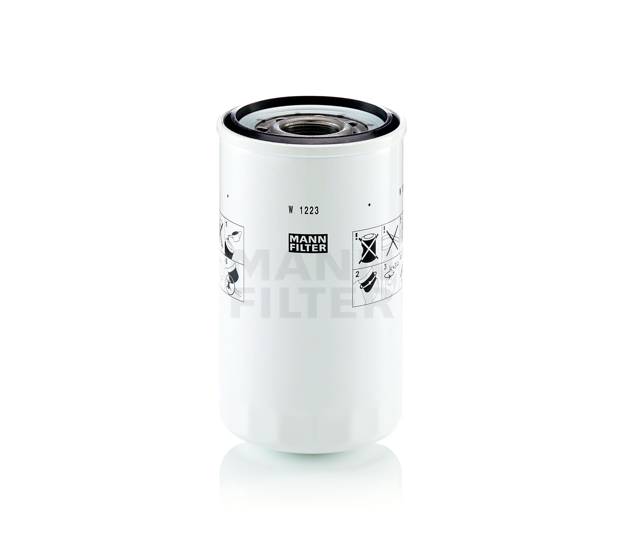 Original Filter für Öl W 1223