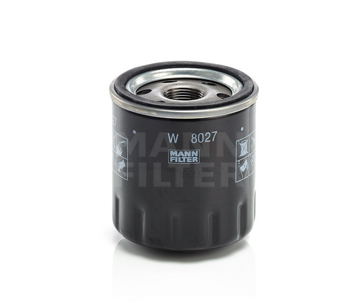 Filtro de aceite 9808867880 MANN-FILTER W8027 VOLKSWAGEN, PEUGEOT, FORD, CITROЁN, OPEL