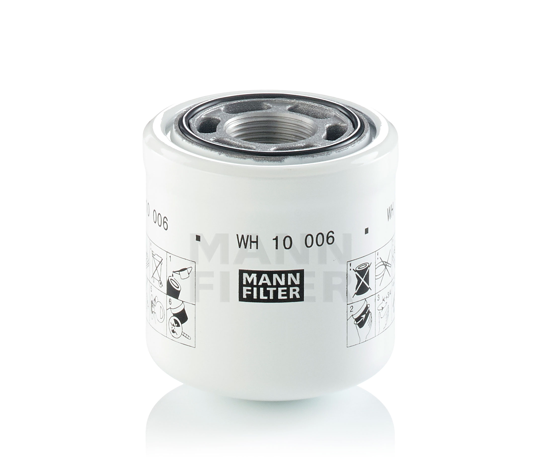 Filter, operating hydraulics MANN-FILTER WH 10 006 rating