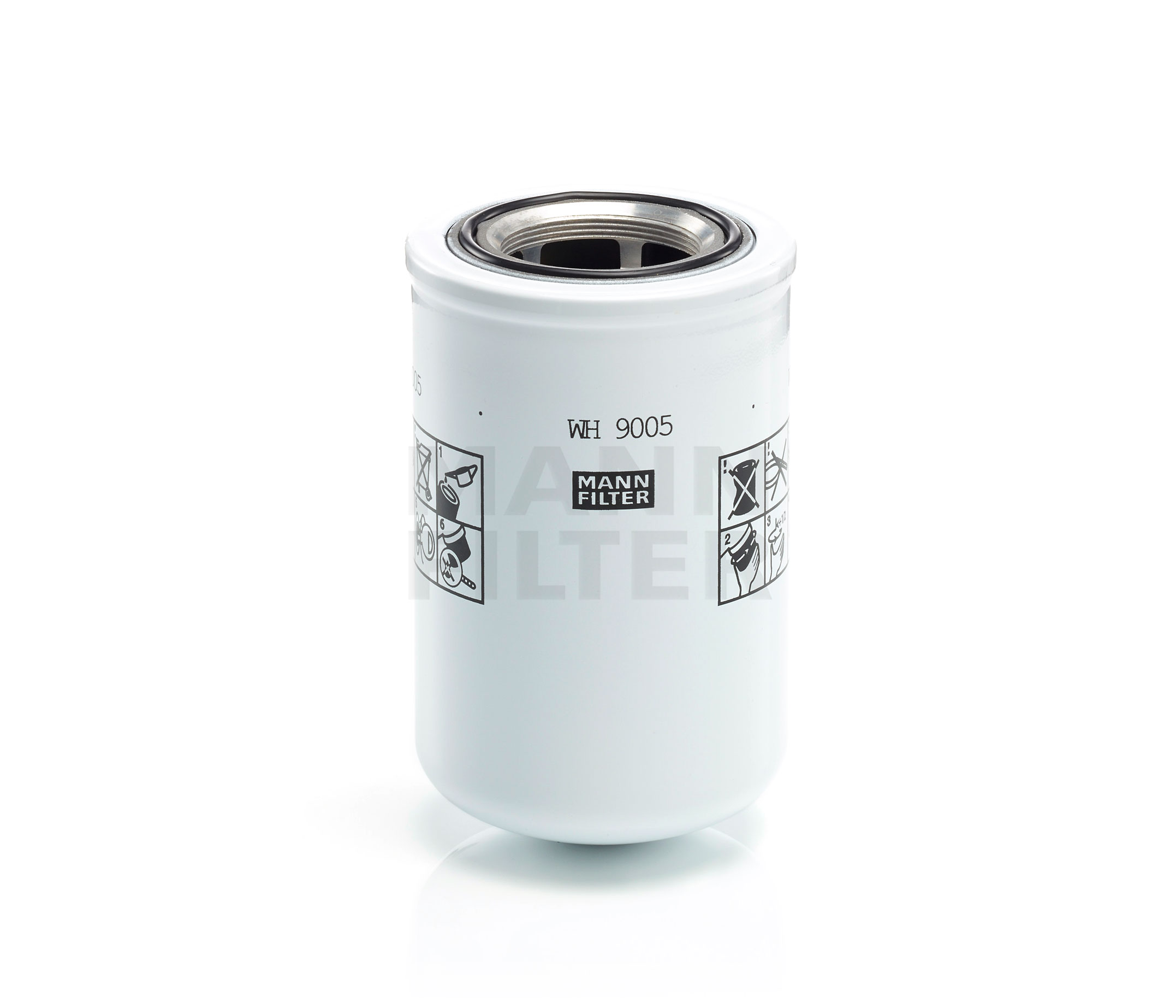 Filter, operating hydraulics MANN-FILTER WH 9005 rating