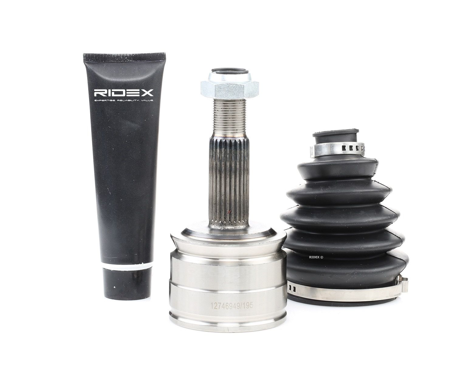 RIDEX Kit Giunto Omocinetico 5J0261 Kit Giunti Semiasse,Giunto Omocinetico MITSUBISHI,SMART,COLT VI (Z3_A, Z2_A),COLT CZC Cabriolet (RG),FORFOUR (454)