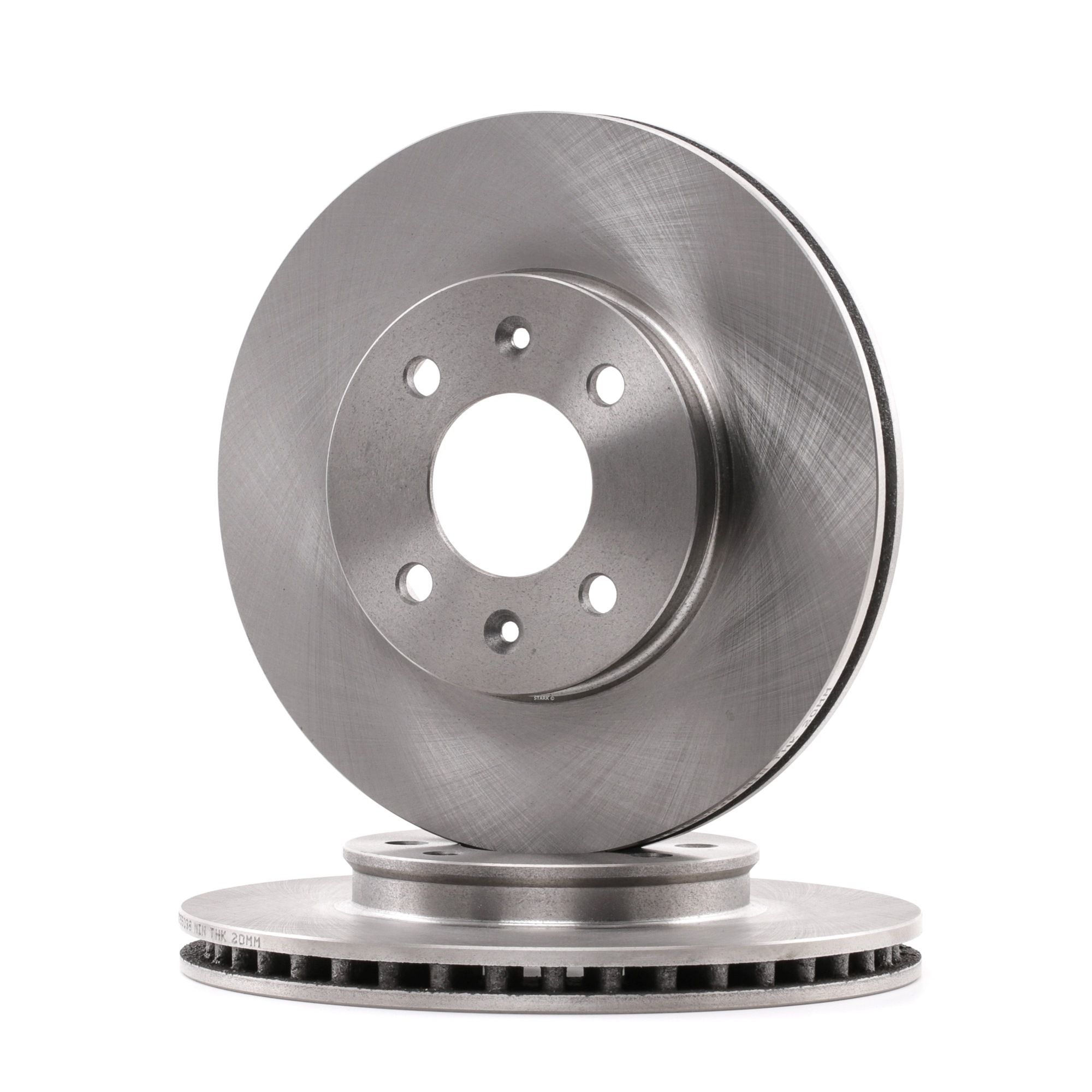 STARK SKBD-0023814 Bremseskive Bremseskivetykkelse: 22mm, Ø: 256mm, Ø: 256mm