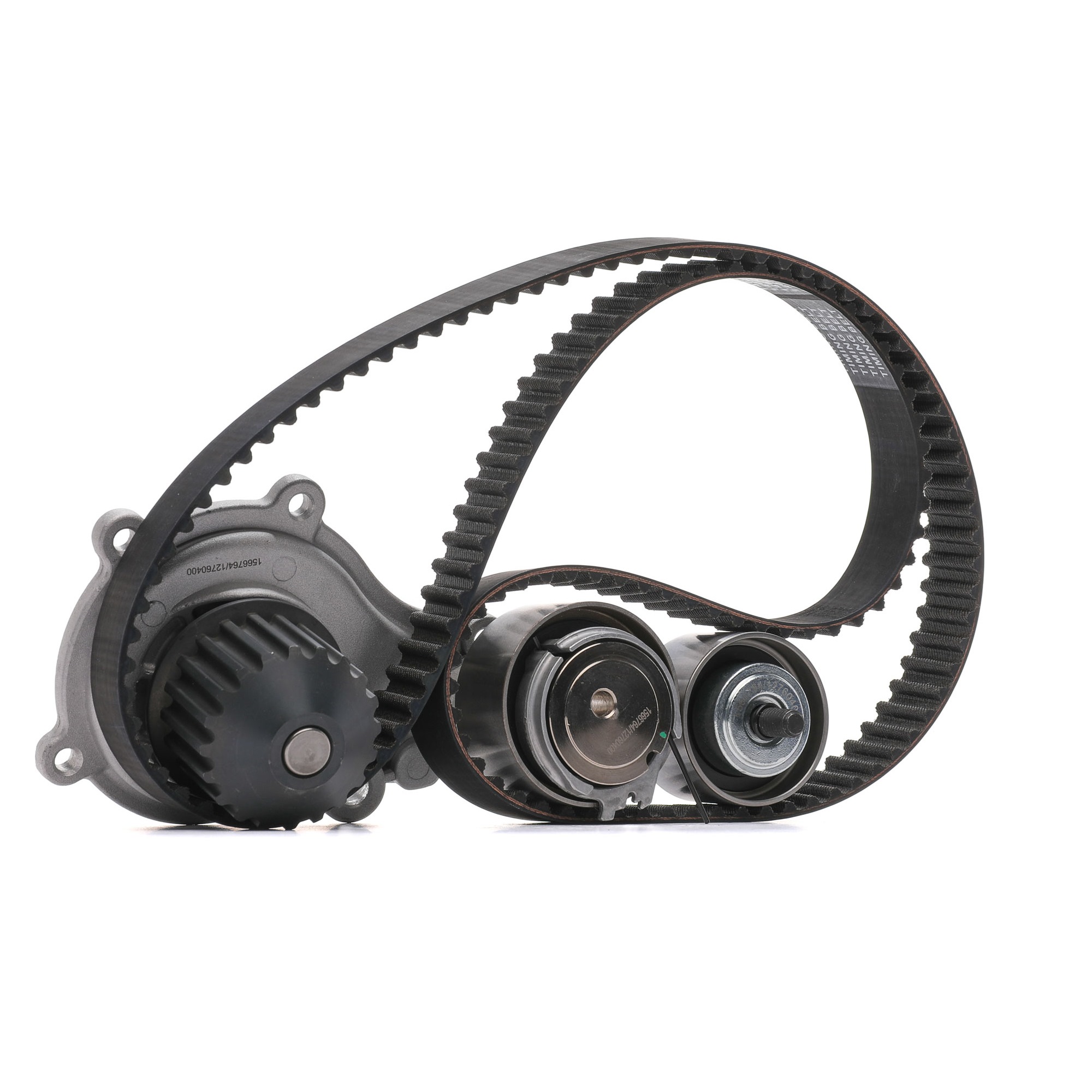 Timing belt kit with water pump RIDEX 3096W0202 rating
