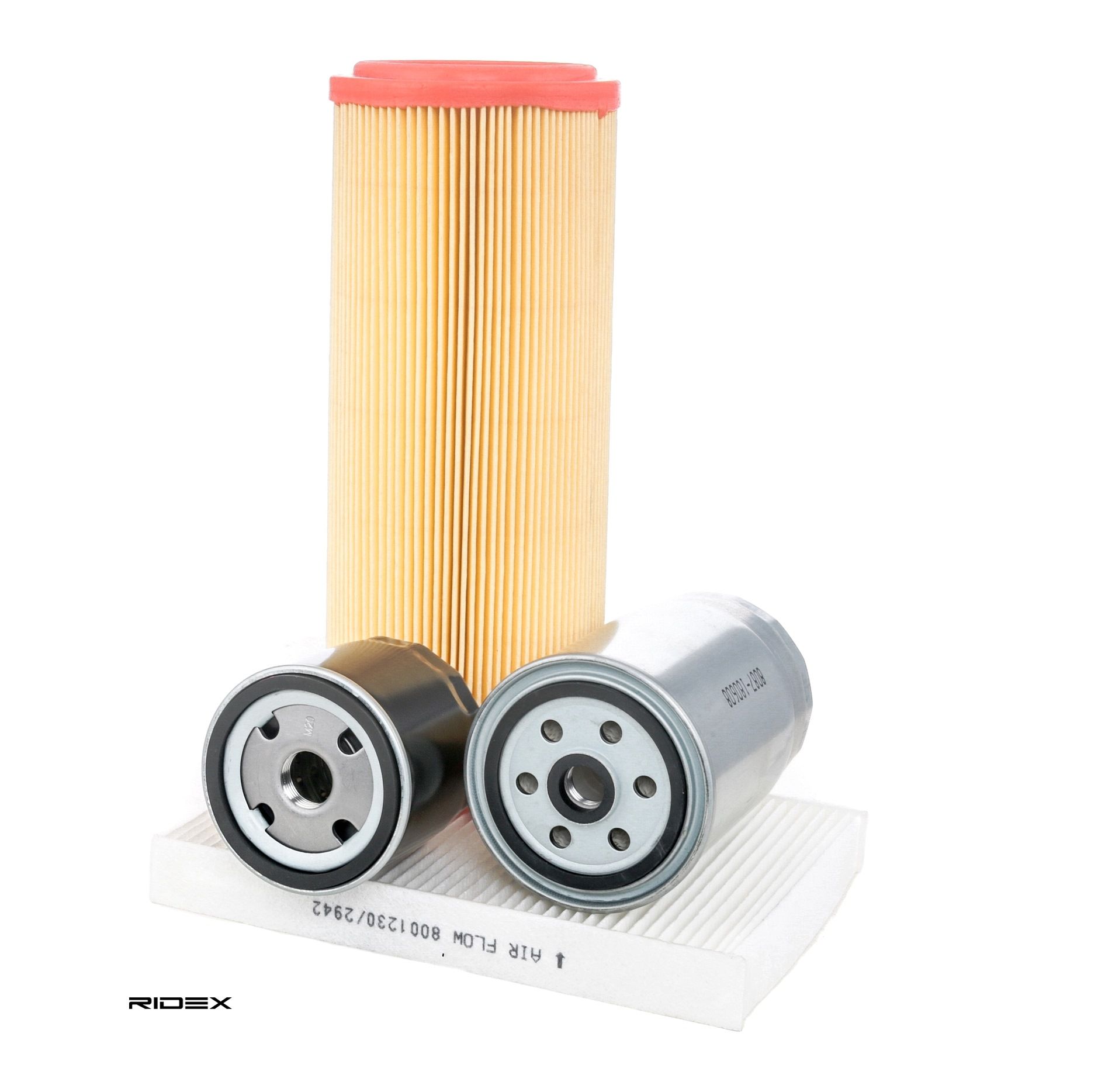 Комплект филтри 71779170 RIDEX 4055F0138 FIAT, ALFA ROMEO, LANCIA, ROVER