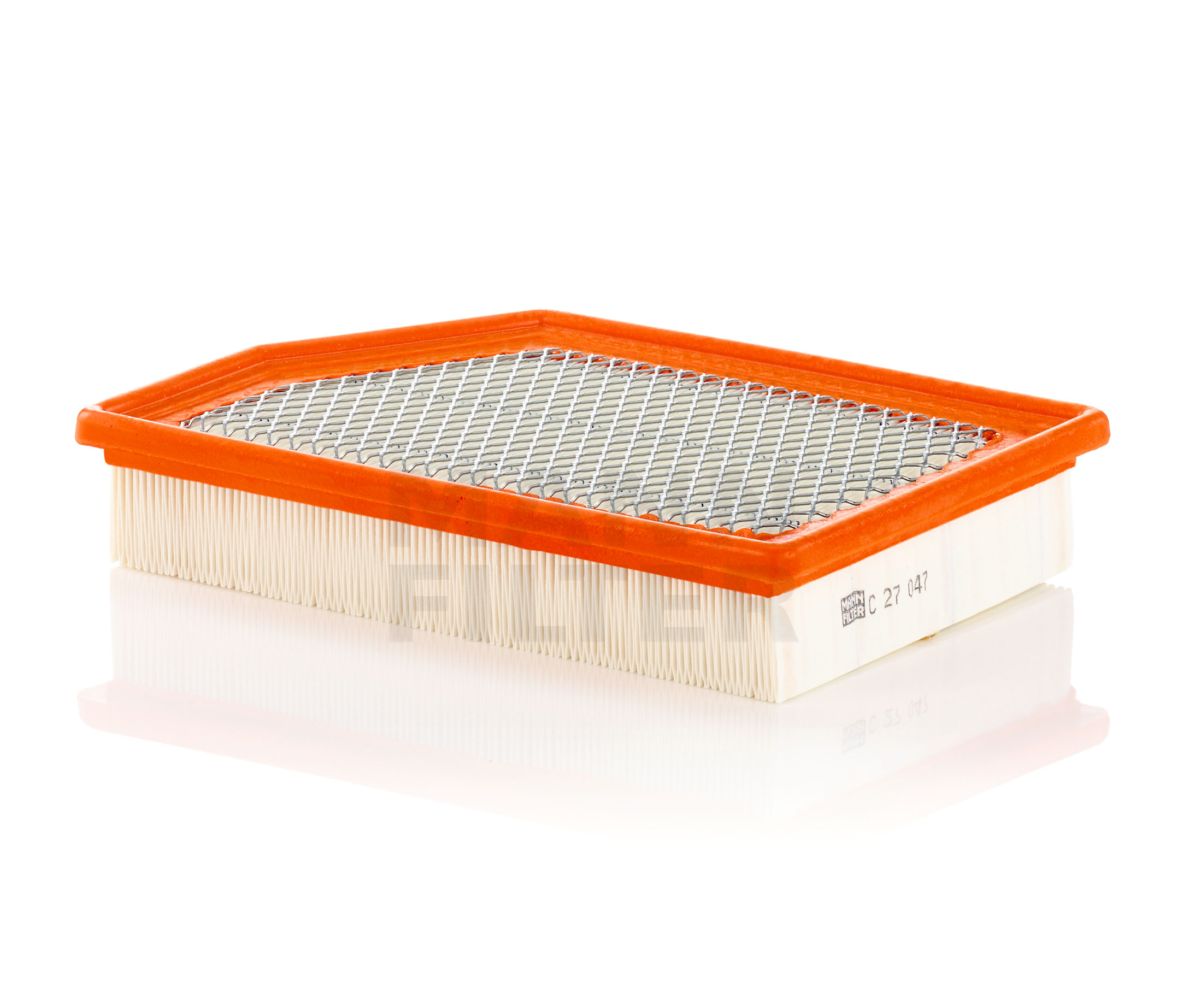 MANN-FILTER C 27 047 Ilmansuodatin Pituus: 268mm, Leveys: 185mm, Leveys 1: 82mm, Korkeus: 48mm, Pituus: 224mm