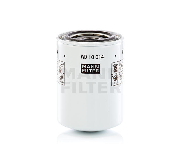 Filter, Arbeitshydraulik WD 10 014 MANN-FILTER 36707636
