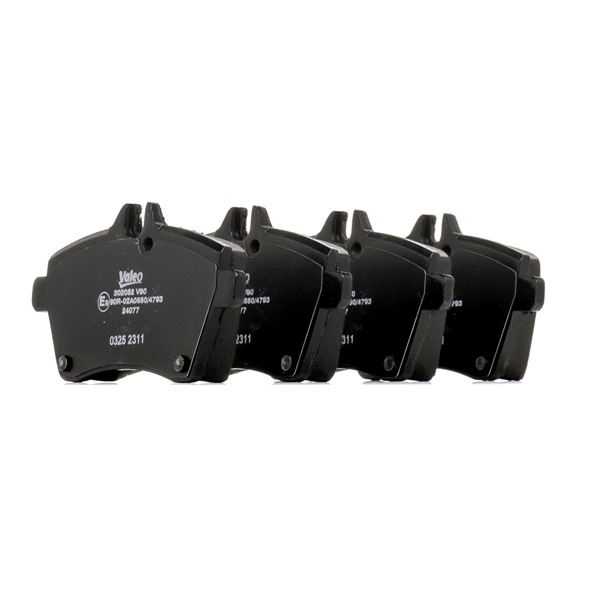Brake pad set 169 420 09 20 VALEO 302052 MERCEDES-BENZ, FIAT