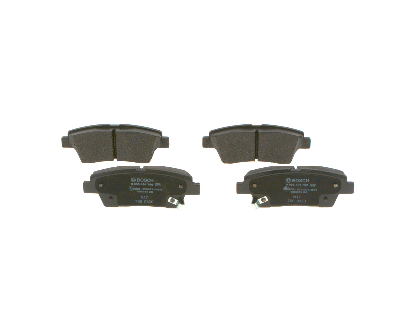 Bremsklötze BOSCH E9 90R-02A0871/4538 Bewertung