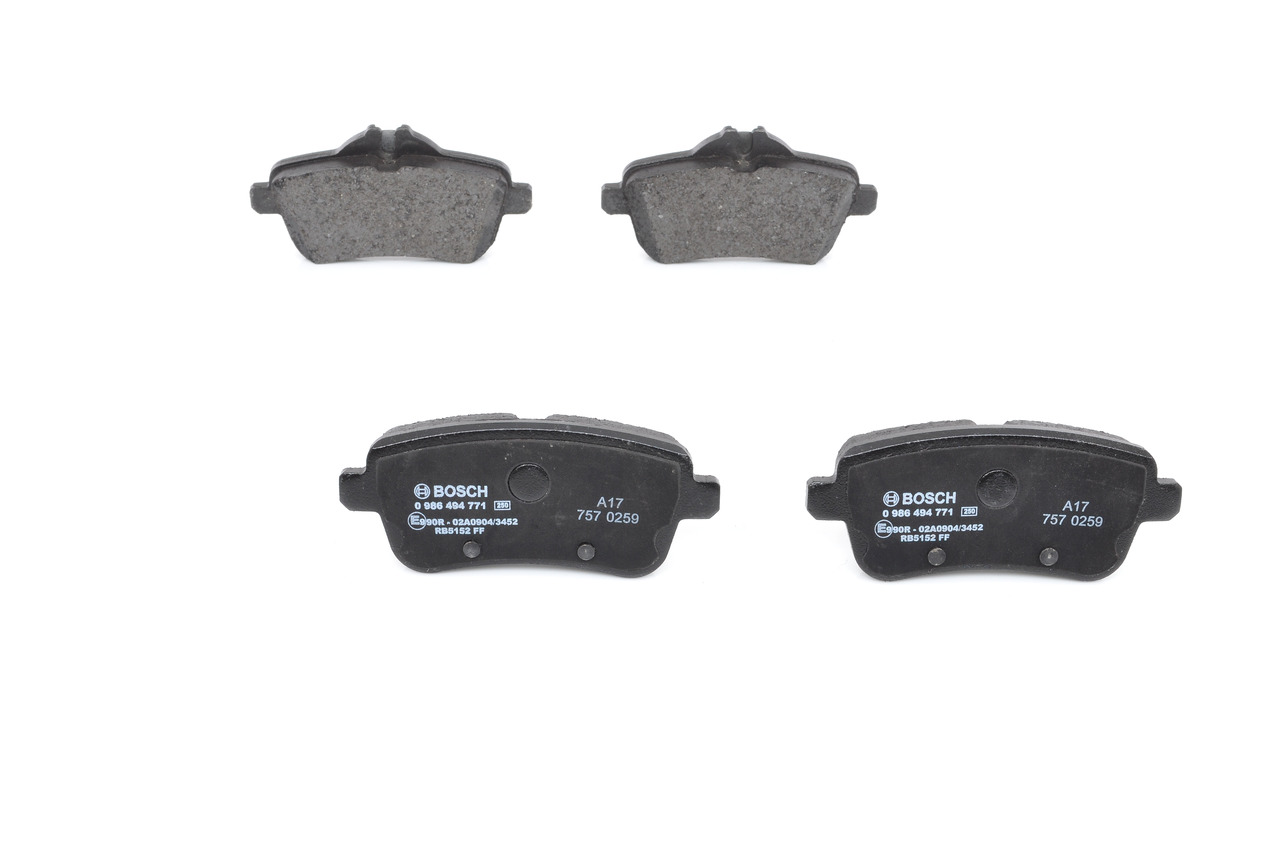 Bremsbeläge A 006 420 35 20 BOSCH 0986494771 MERCEDES-BENZ