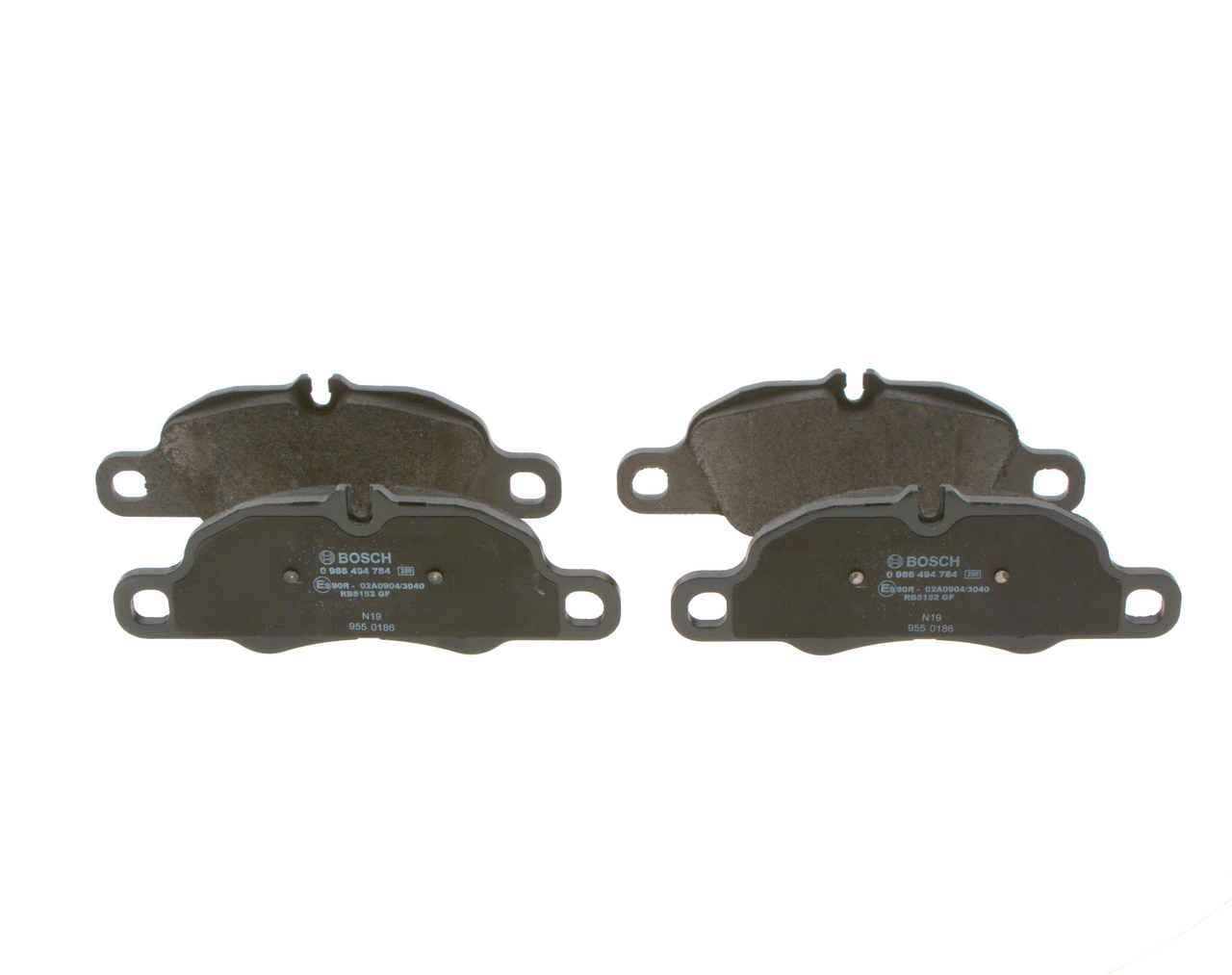 BP1958 BOSCH 0 986 494 784 Комплект спирачно феродо, дискови спирачки