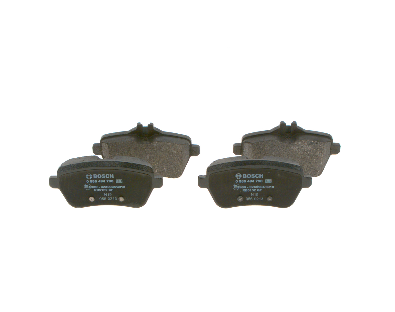 BP1964 BOSCH 0 986 494 790 Bremseklosser
