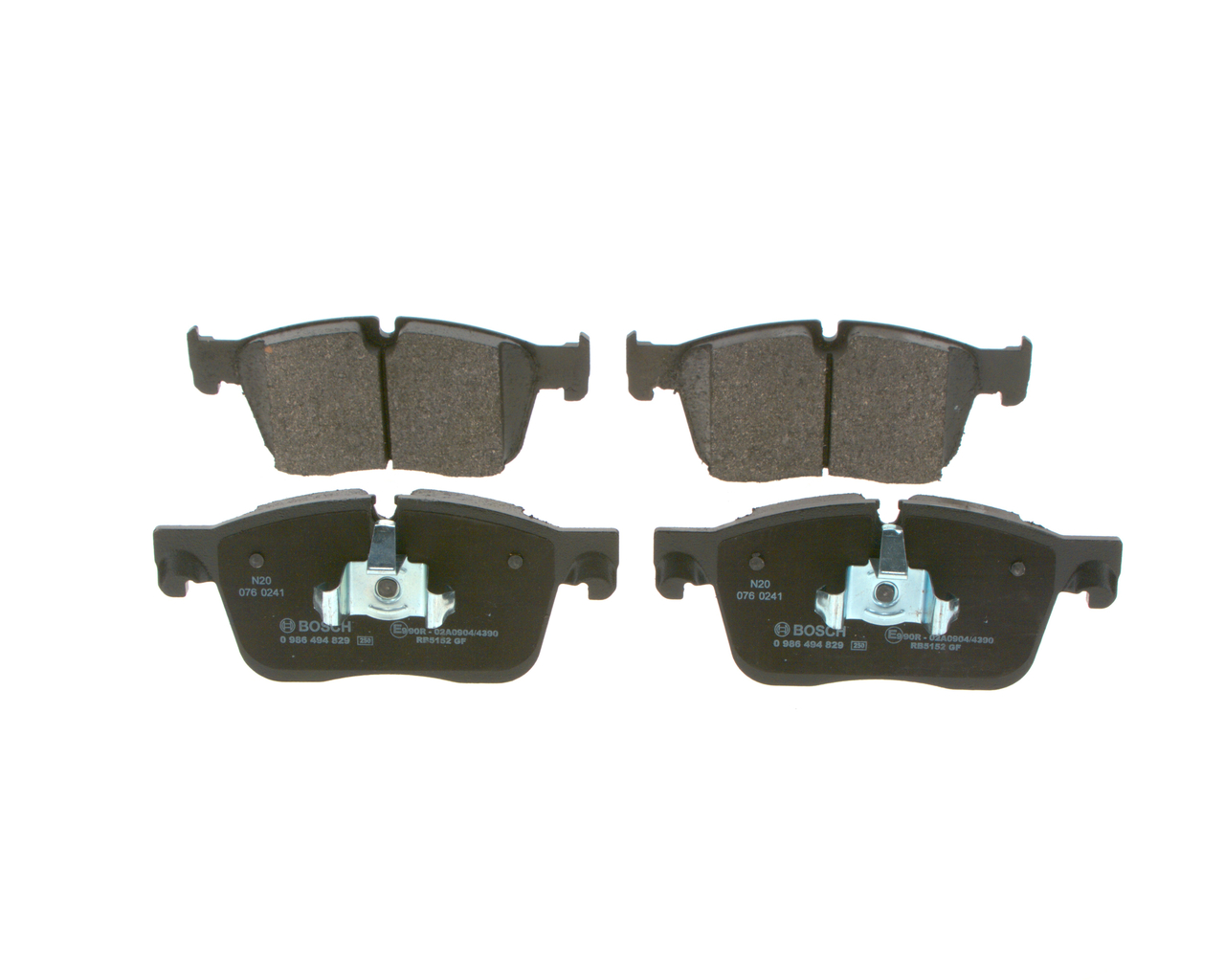 Bremsbeläge 0 986 494 829 BOSCH T2H7448 LAND ROVER, JAGUAR, DAIMLER