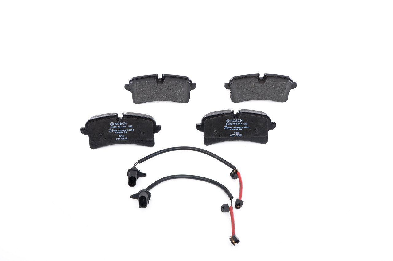Bremsbeläge 4H0 698 451H BOSCH 0986494841 VW, AUDI, BMW, BENTLEY