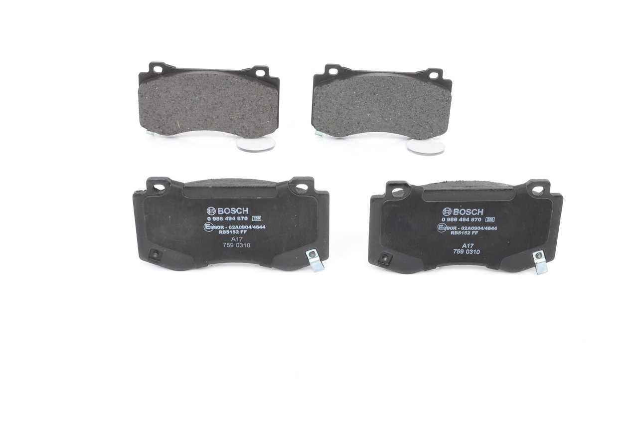 Bremsklötze BOSCH E9 90R- 02A0904/4644 Bewertung