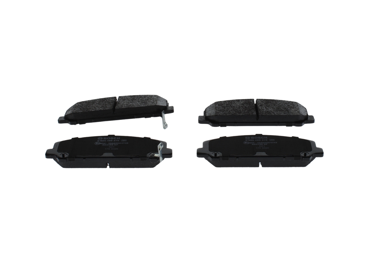 Kit de plaquettes de frein, frein à disque BOSCH E9 90R 02A0904/4742 évaluation