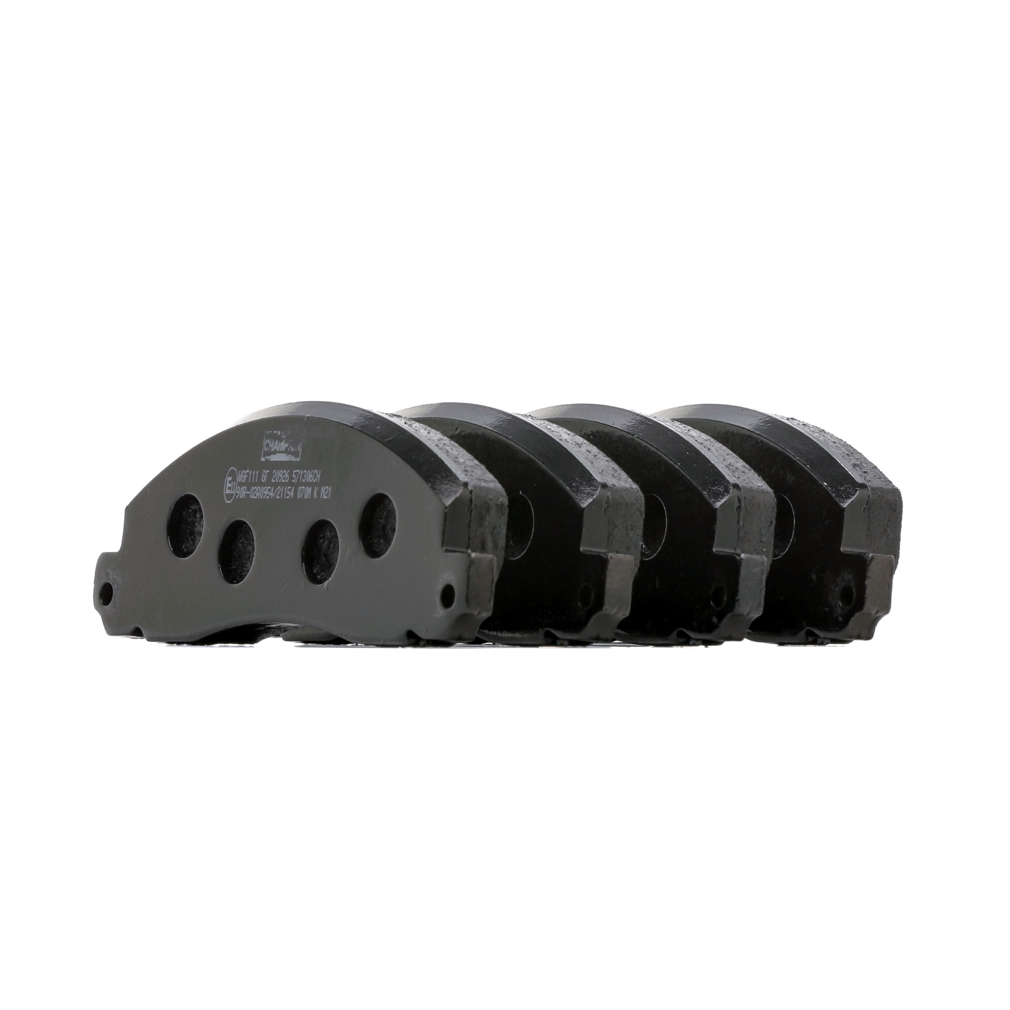 Bremsbeläge 571306CH CHAMPION 7701202044 OPEL, RENAULT, FIAT, VAUXHALL, RENAULT TRUCKS