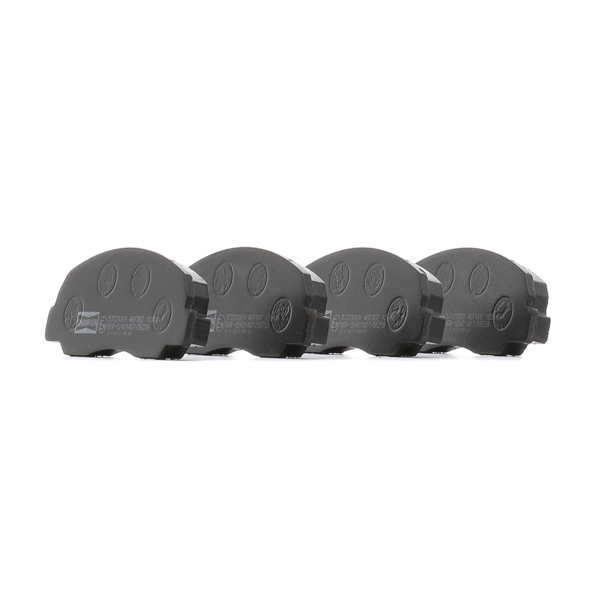Plaquettes de frein 04491-60020 CHAMPION 572293CH MERCEDES-BENZ, TOYOTA, MAZDA, ALFA ROMEO, DAIHATSU